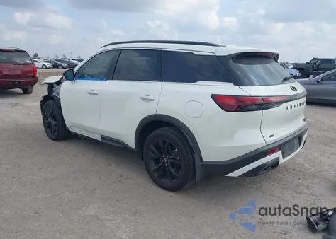 2025 Infiniti Qx60 Luxe Awd z USA, uszkodzony, nr VIN 5N1AL1FS7SC350961